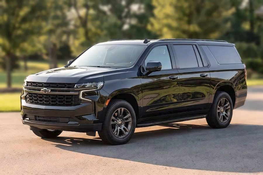 Black Chevrolet Suburban ESV