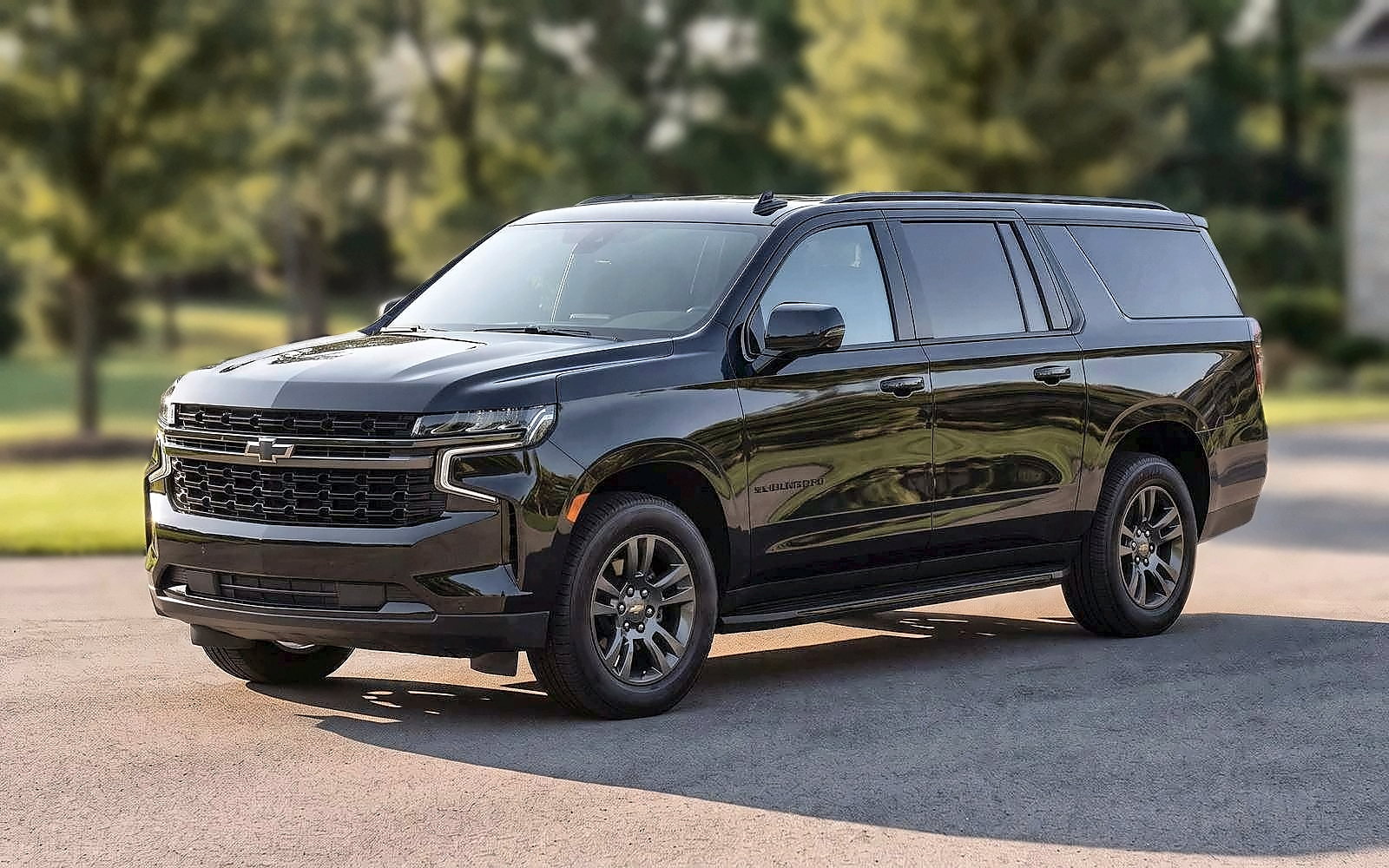 Chevrolet Suburban ESV, 6 passengers, Black