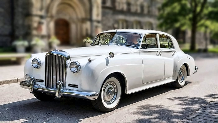 1959 Bentley S, 4 passengers, white, from the AB Limousine fleet