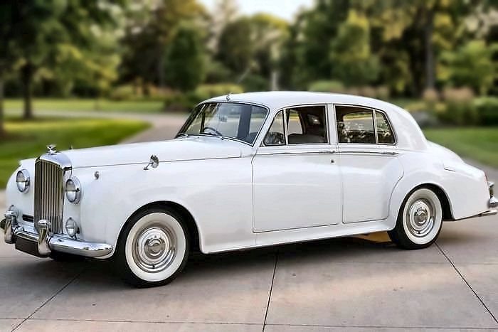1959 Bentley S, 4 passengers, white, from the AB Limousine fleet
