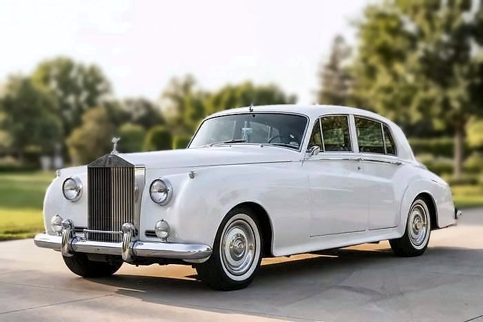 1959 Rolls-Royce, 4 passengers, white, from the AB Limousine fleet